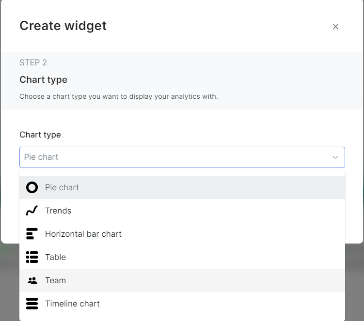 Create widget